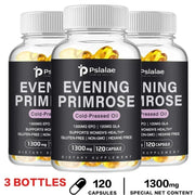 Evening Primrose Oil - Enhances Female Immune System, Balances Hormones, Clears Skin, Beautifies Female Reproductive HealthCapsu