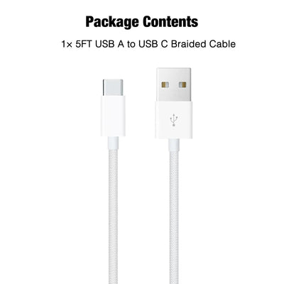 Original 60W USB to USB-C Carplay Fast Charging Cable For Apple iPhone 16 Pro Max 15 Plus Type C Charge For Xiaomi Samsung Cable