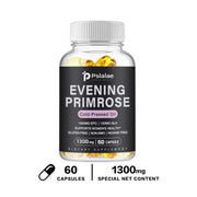 Evening Primrose Oil - Enhances Female Immune System, Balances Hormones, Clears Skin, Beautifies Female Reproductive HealthCapsu